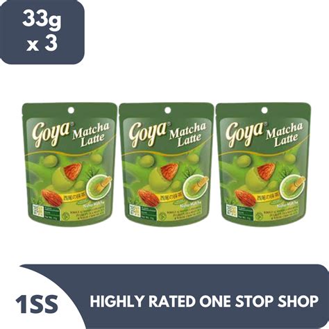 Goya Matcha Latte 33g X 3 Lazada Ph