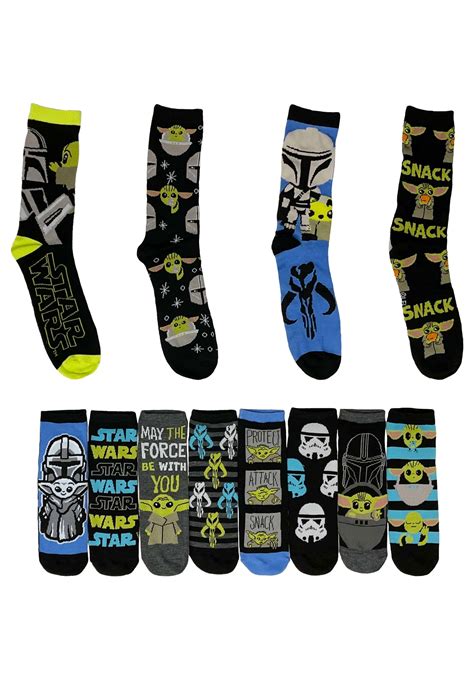 Adult The Mandalorian 12 Days Of Socks Gift Box 25 Off