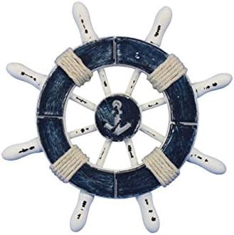 Amazon Hampton Nautical SW 6 108 Anchor NH Rustic Dark Blue And