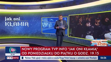 Szok Przed Ekranami Studio Tvp Info Zmieni O Si W Fakty Tvn