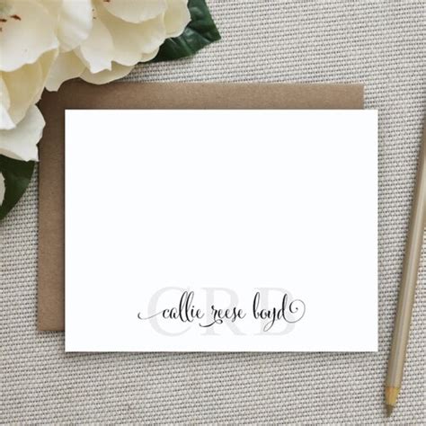 Personalized Stationary Personalized Stationery Etsy