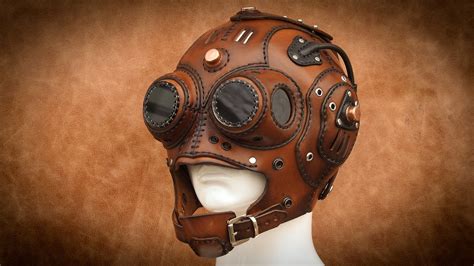 Steampunk Dieselpunk Leather Mask Free Shipping Etsy