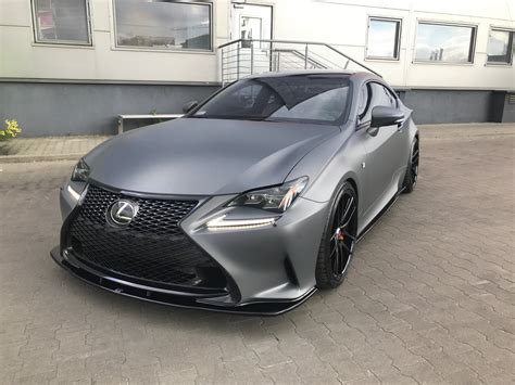 Front Splitter V 1 Lexus Rc Gloss Black Our Offer Lexus Rc Mk1 [2014 2018] Maxton Design