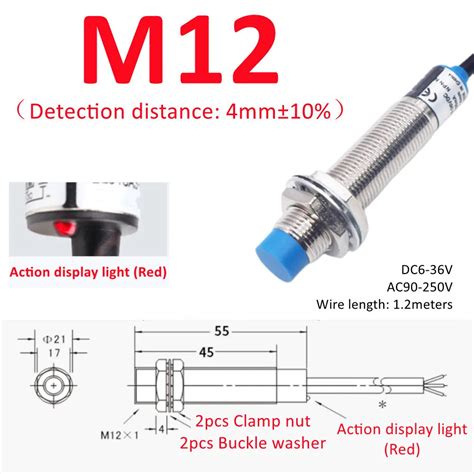 LJ12A3 4 Z BX LJ12A3 4 Z BY Proximity Switch Inductive Proximity Sensor