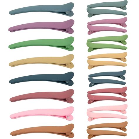 Amazon 24 PCS Hair Clips For Styling Sectioning Matte Alligator