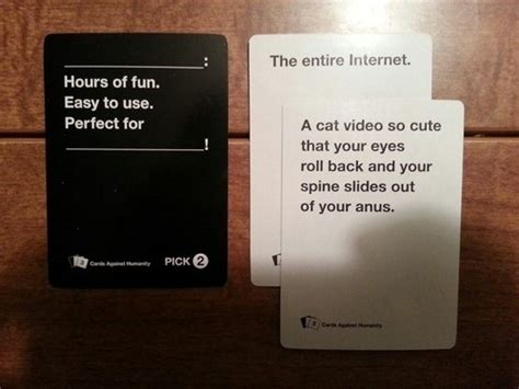 Cardsagainsthumanity The Party Game For Horrible People Now Available