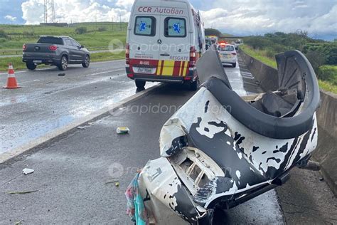 Camionete Parte Ao Meio Ap S Grave Acidente Na Rodovia Dos Bandeirantes