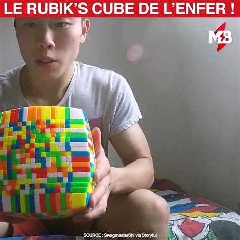 Il termine un rubik s cube géant en 3h Vidéo Dailymotion