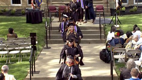 Waynesburg University Gps Commencement Service 2022 Youtube