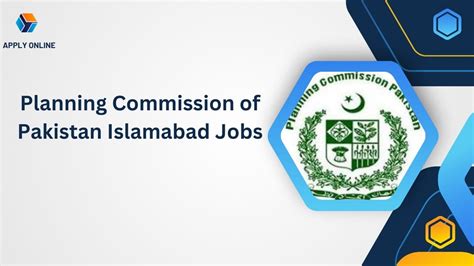 Planning Commission Of Pakistan Islamabad Jobs 2024 Apply Online