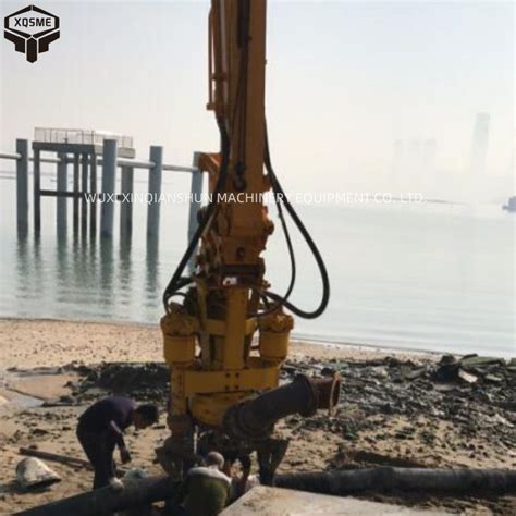 Hydraulic Submersible Sand Slurry Suction Dredging Pump For Excavator