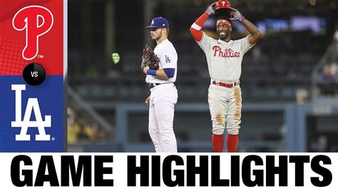 #MLBVideos: Phillies vs. Dodgers Game Highlights (6/14/21) | MLB ...