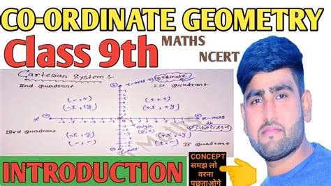 Class 9th Introduction To Ex 3 Coordinate Geometry Maths Ncert Solution Cbse Youtube