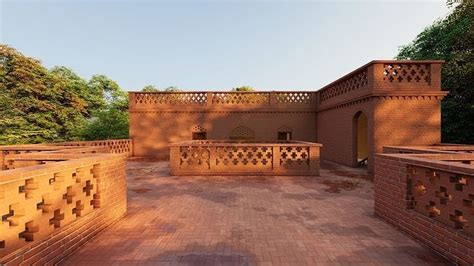 Punjab Traditional Haveli House D Model Cgtrader