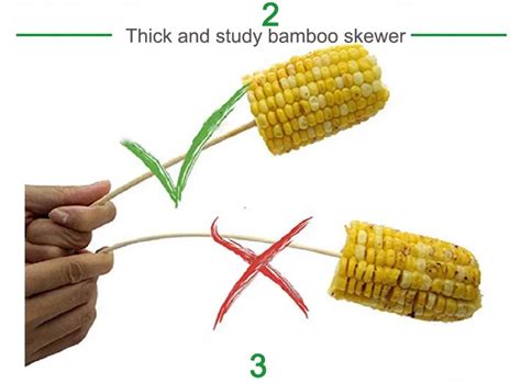 Disposable Bamboo Bbq Skewer Cm Cm Stick Buy Bamboo Skewer Bamboo