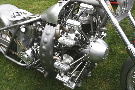 Radial Engine Powered Motorcycle