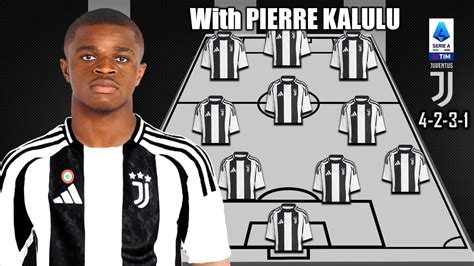 Juventus Potential Line Up With Transfer Pierre Kalulu Under Motta