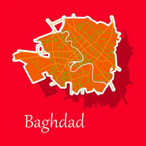 Baghdad City Map