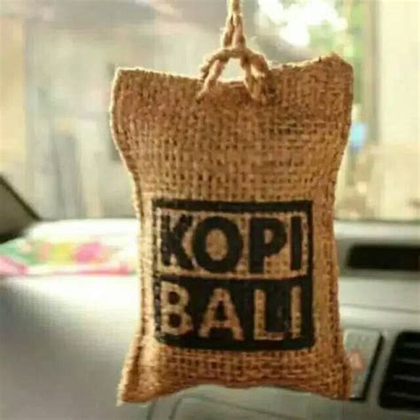 Jual Parfum Kopi Bali Gantung Karung Goni Pewangi Mobil Pengharum