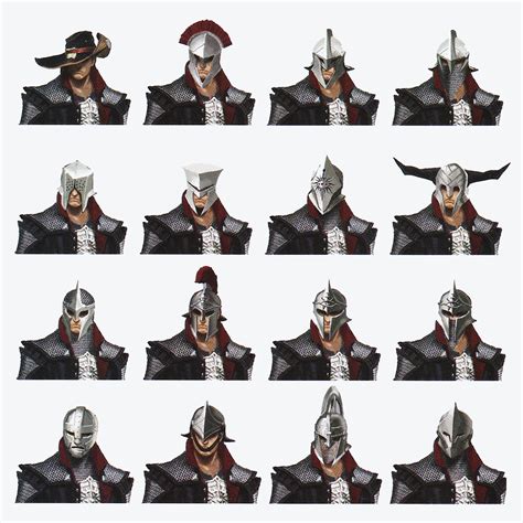 Inquisitors Headwear Concept Art In The Art Of Dragon Age Inquisition