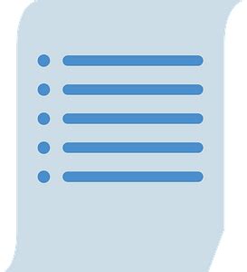 list  vector clipart images  creazillacom