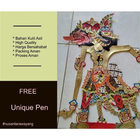 Jual Wayang Kulit Dursasana Halus Standar Dalang Shopee Indonesia