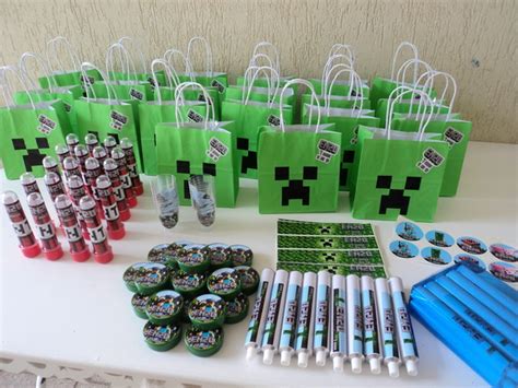 Kit Festa Minecraft Personalizado Elo7 Produtos Especiais