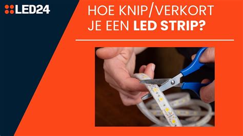 Hoe Knip Verkort Je Een Led Strip Ledstrip Specialist Nl Youtube