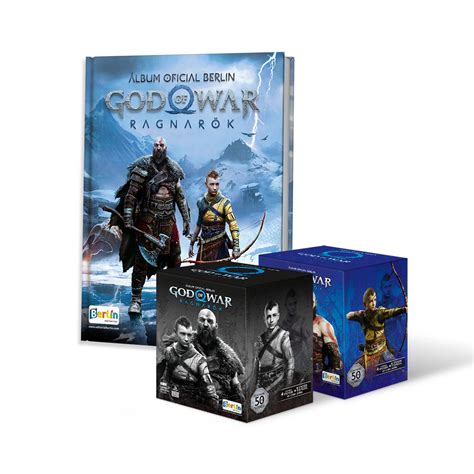 God Of War Ragnarok Lbum Tapa Dura Cajitas Sobres