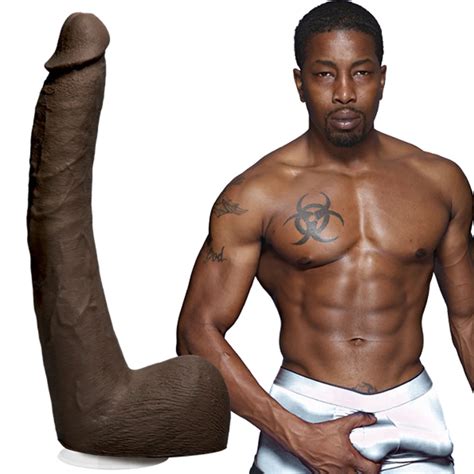 Doc Johnson Isiah Maxwell Signature 10 Inch Ultraskyn Dildo