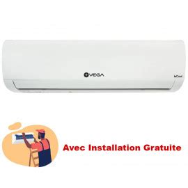 VEGA CLIMATISEUR 12000 BTU CHAUD FROID INVERTER Au Meilleur Prix En