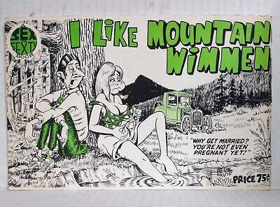 I LIKE MOUNTAIN WIMMIN Rare SEX TO SEXTY Cartoons By Lowell