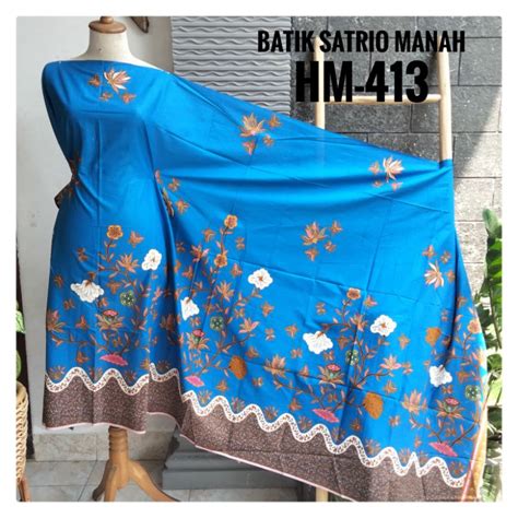 Jual Batik Satrio Manah Kain Batik Jarik Katun Seragam Murah HM413