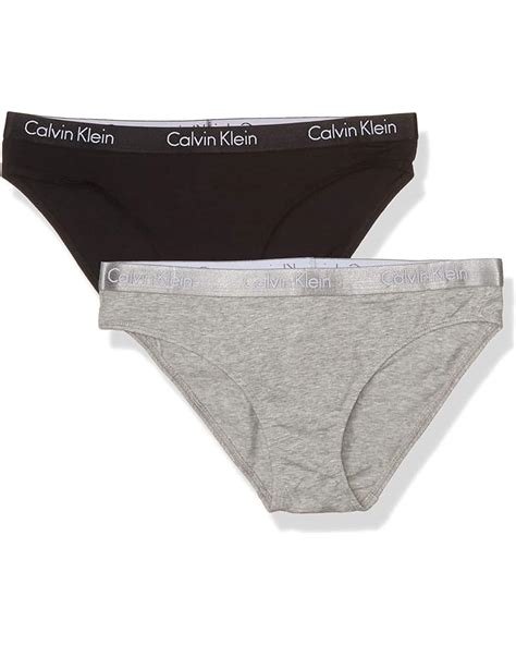 Women S Calvin Klein Motive Cotton Multipack Bikini Panty Zappos