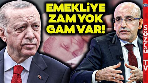 Emekliye Yine Zam Yok Erdoğan ve Mehmet Şimşek Emeklilere Gam Reva