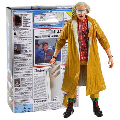 Фигурка NECA Назад в будущее Доктор Браун Back to The Future