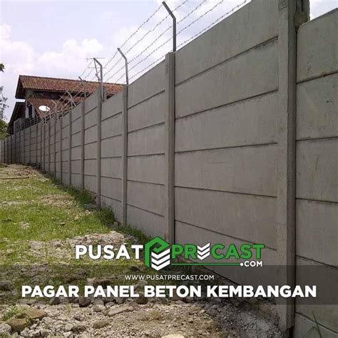 Harga Pagar Panel Beton Kembangan 2024 Jual Material Terpasang