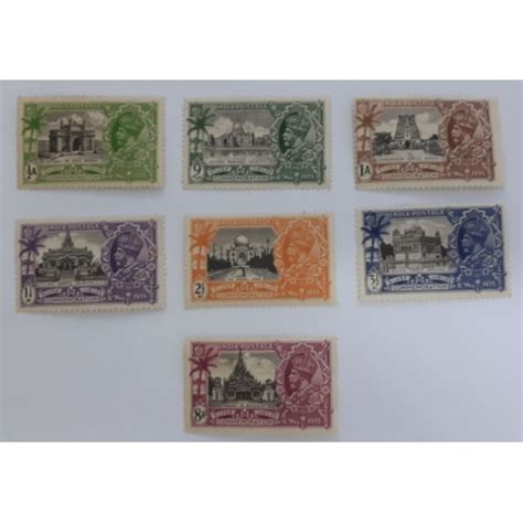 1935 India King George V Silver Jubilee Stamp MH Hobbies Toys