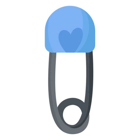 Diseño Png Y Svg De Pin Clip Corazón Plano Para Camisetas