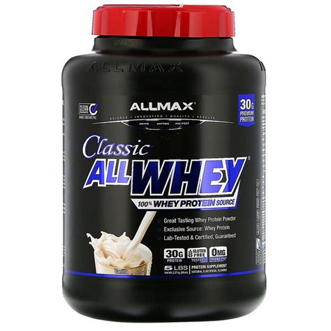 Allmax Nutrition Allwhey Classic Whey Protein French Vanilla Lbs