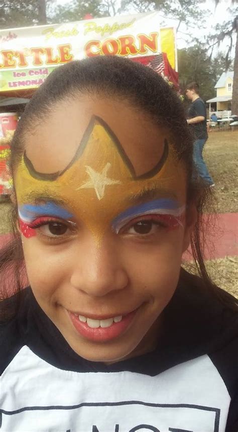 Wonder Woman Face Paint By Funfacesballoon On Deviantart