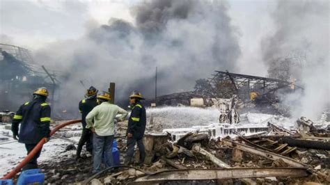 In Photos Massive Fire Breaks Out At Dombivli Factory After Boiler