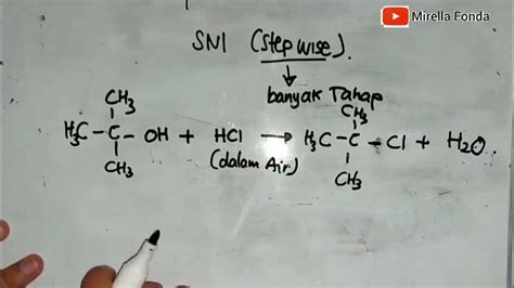 Reaksi Substitusi Nukleofilik Sn1 Dan Sn2 Youtube