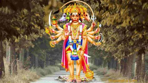 [free Download Pdf] पंचमुखी हनुमान कवच मंत्र Panchmukhi Hanuman Kavach Mantra In Hindi