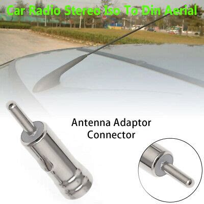 Stk Antennen Adapter Iso Din Autoradio Antenne Auto Radio Kfz Stecker