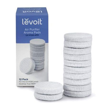 Levoit Lv H Desktop Air Purifier Aroma Pads Pack Essential Oil