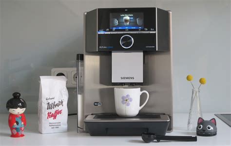 Siemens Eq Plus Connect Im Test Kaffeevollautomat Mit Zwei