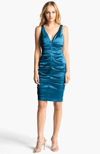 Xscape Evenings Xscape Ruched Stretch Satin Sheath Dress Nordstrom