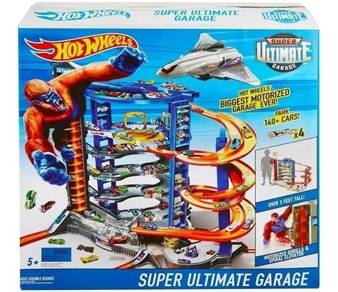 Super Ultimate Mega Garage Pista Gorila Hot Wheels Mattel