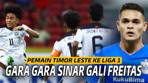 Pemain Bintang Timor Leste Ke Liga Gali Freitas Sang Pembuka Jalan